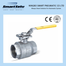 2PCS Body Stainless Steel Screwed Ball Valve